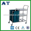 Nouvel arrivé entièrement SS Chariot d&#39;hôpitaux Trolley Hospital